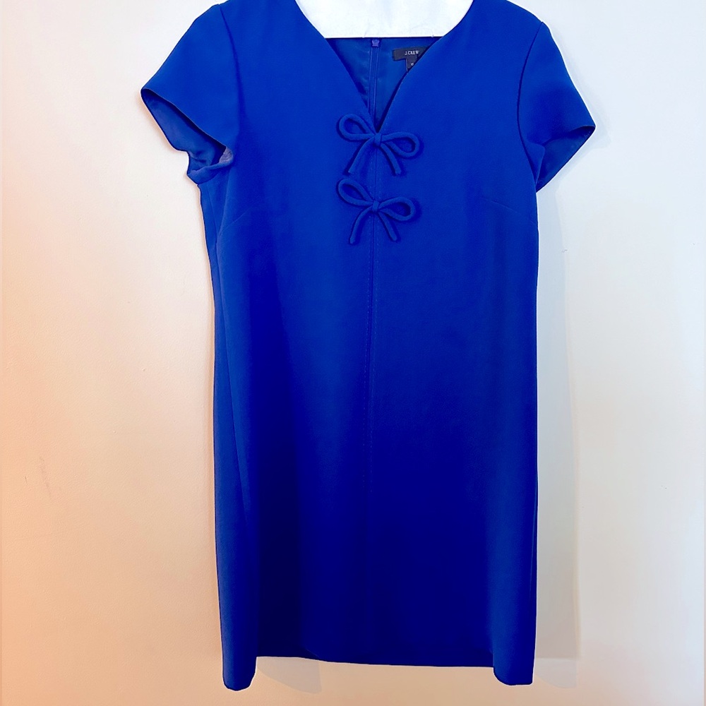 J. Crew 10 Royal Blue Swing Dress